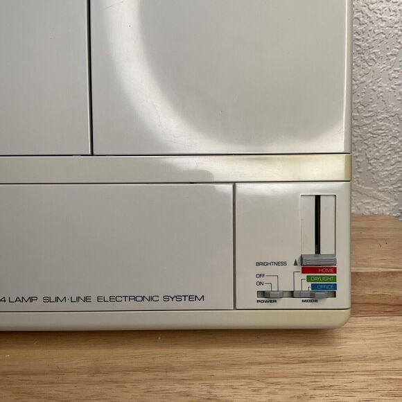 VTG Norelco Satin Collection 4 Lamp Slim.Line Elactronic System Makeup Mirror - Picture 12 of 13